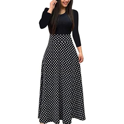 KIMODO Women's Floral Boho Maxi Dress Cover