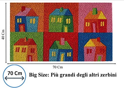 Baroni Home Zerbino da Esterno in Fibra di Cocco