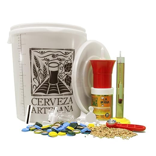 Kit Completo de elaboración de 20 litros de Cerveza Artesana