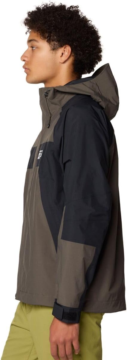 Mountain Hardwear, Dry Times Hooded Jacket - Men's, Ridgeline/Black, L - Image 5