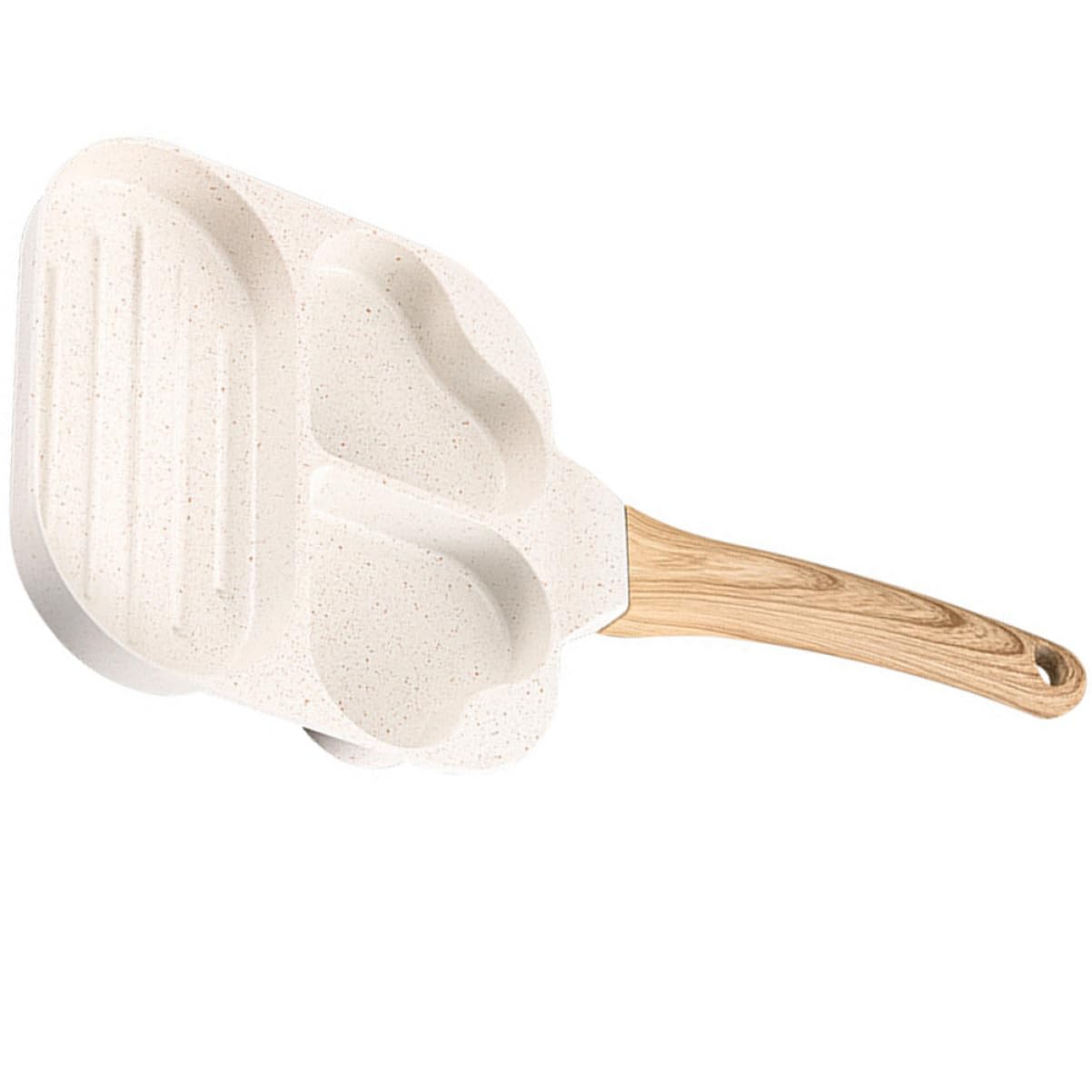 Poêle à crêpes antiadhésive poêle à œufs pratique et sûr pour cuisine quotidienne saine