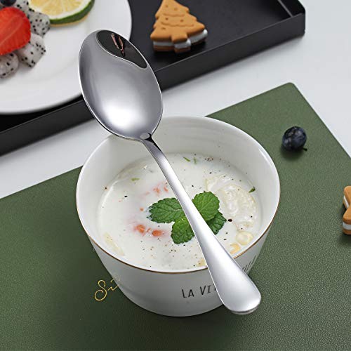 image for Dinner Spoons, Kyraton 6 Pieces 8