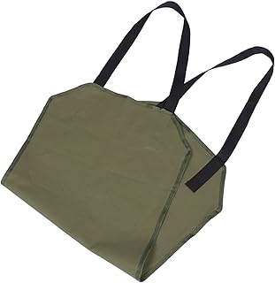 TOPBATHY 1pc Firewood Storage Bag Canvas Tote Bags Log Tote Camping Tote Enclosed Firewood Bag Heavy Duty Firewood Bag Outdoor Fire Wood Carrier Firewood Carrier Firewood Carry Pouch Indoor
