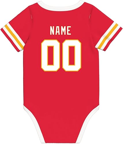 Miniatura 3 de Ropa de bebé Algodón Personalizado Bebé Bebé Traje Personalizado Cualquier Nombre y Número Regalos