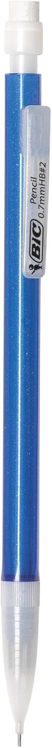 BIC Xtra-Sparkle Mechanical Pencil, Medium Point (0.7 mm), 24-Count, Refillable Design for Long-Lasting Use : Office Products