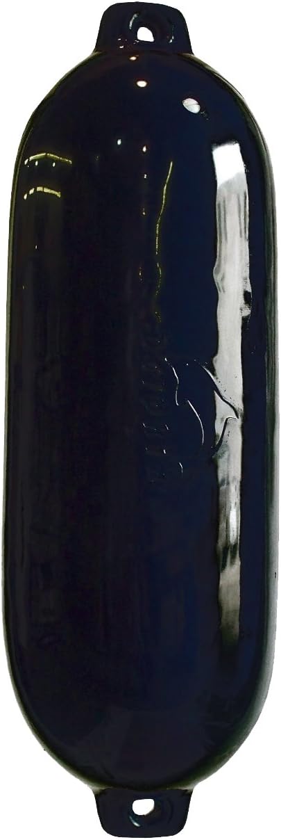 Dock Edge Dolphin Twin Eye Smooth Boat Fenders, 5.5" x 20"