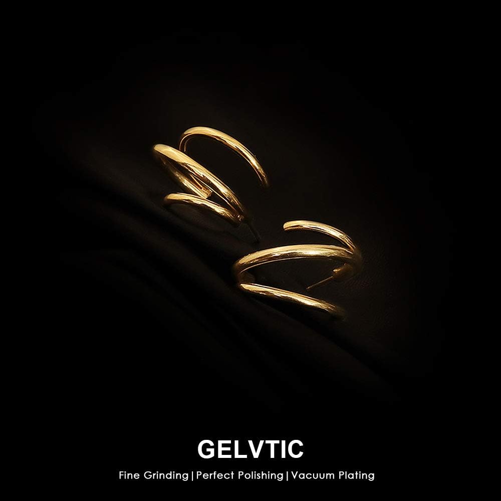 Gold Leaf Earrings for Women Lightweight Statement Palm Leaves Drop Dangle Fall Earring Ginkgo Dangling Monstera Big Filigree Boho Hook Jewelry Birthday Valentine's Day Gift - Image 6