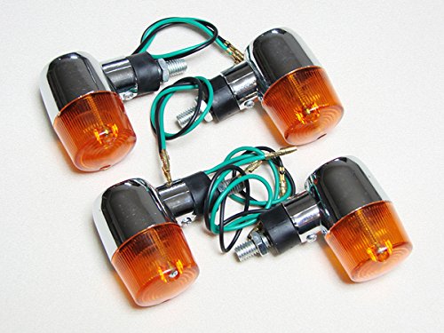 エンケイマグ　ヨーロピアンミニ　10インチ　PCD110 ＋40 当時物❗️4本 Amazon.co.jp: アンバー ミニヨーロピアンウインカー4個セット GSX400