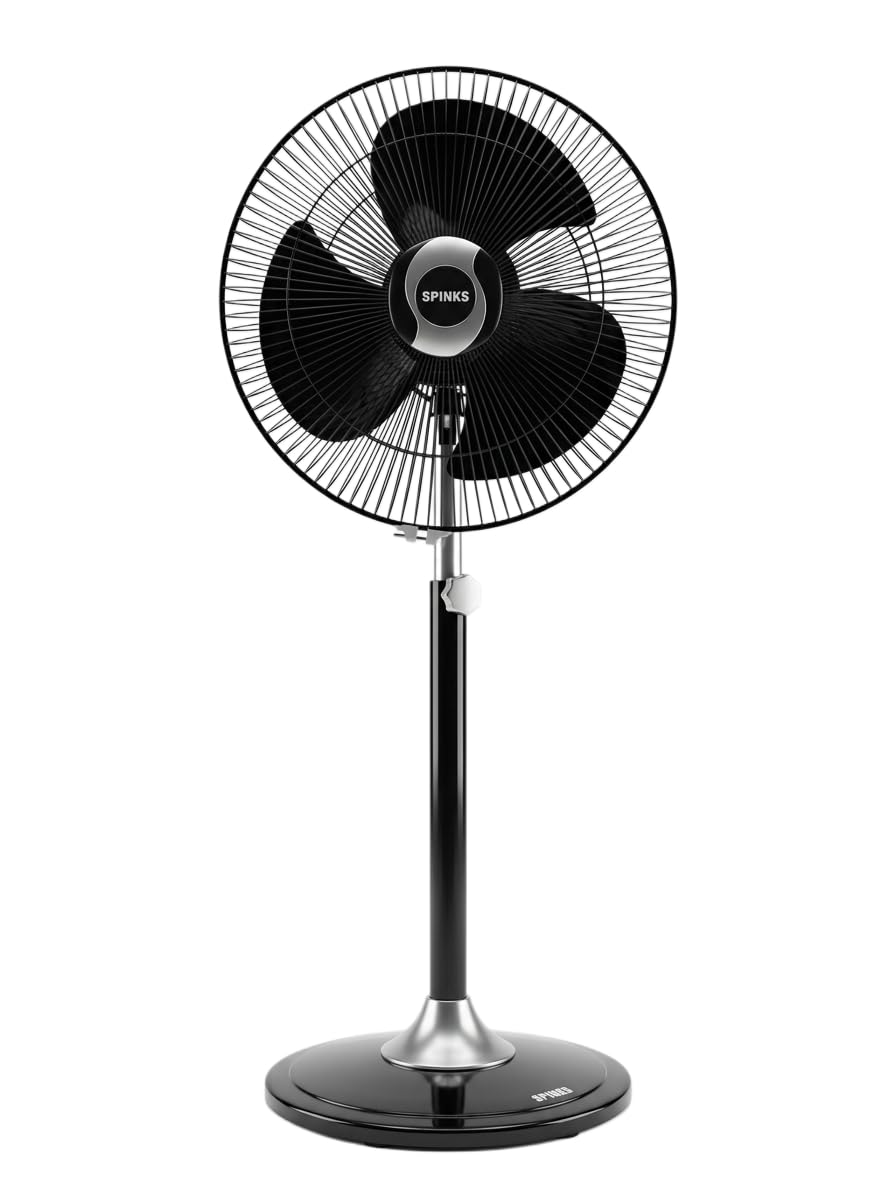 SPINKS-270 SERIES2026 High Speed 2400 RPM Mark-1(16 Inches) 400 MM StandFan/PedestalFan/FarrataFan With Adjustable Height with Flow Technology come with 5 Year Manufactured Warranty DOOR STEP SERVICE-image-39