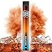 Produktbild E zigarette ohne Nikotin mit + 700 Züge. Vape pen nikotinfreie. Aromatisierte Einweg e zigarette. E shisha einweg. Genießen Sie über 700 Züge reinen Geschmacks. (Cola Eis)