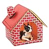 for-Dog-House-for-Cave-Pet-Dog-Tent-with-Cushion-Washable-Dog-Igloo-Bed-for-Small-to-Large-for-Large-Dog-Kennel Red Dog House For Small Pets