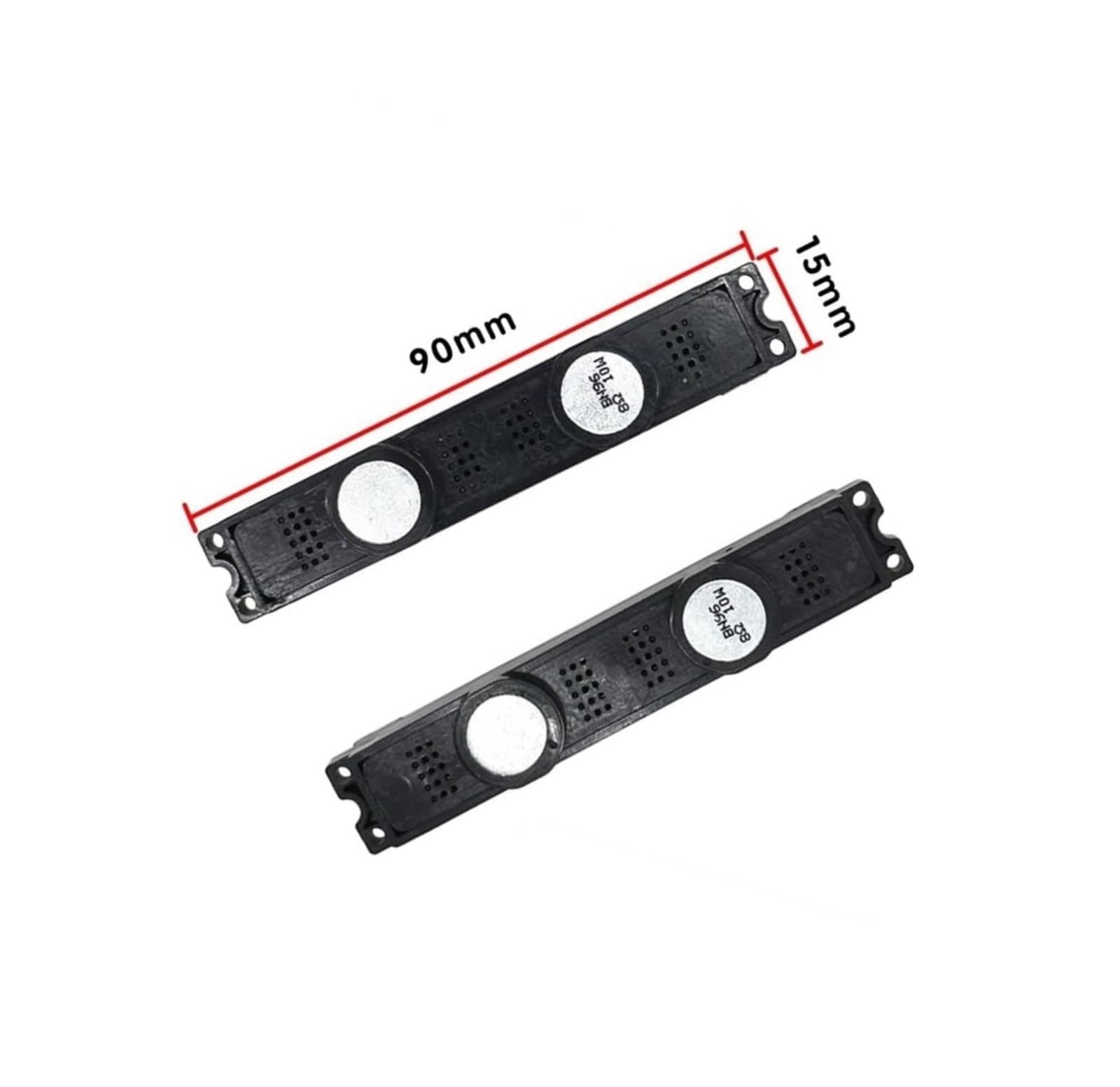 For Samsung BN96-12941D Sostituzione altoparlante 8 Ohm 10W R101206JY Compatibile for TV LCD(2PCS)