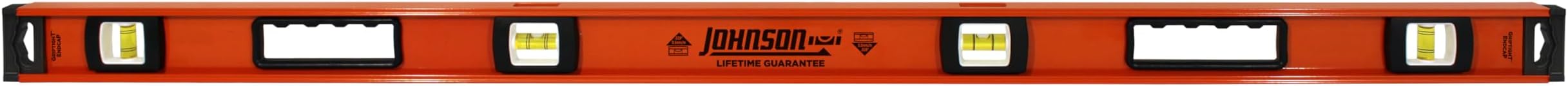 Level & Tool 1253-4800 Heavy Duty I-Beam Aluminum, 48", Orange, 1 Level