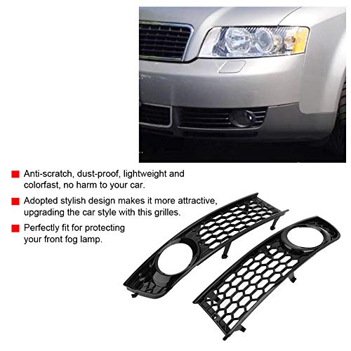 Rejillas de luz antiniebla B6 2002-2005, parrilla protectora lateral inferior de ABS 4