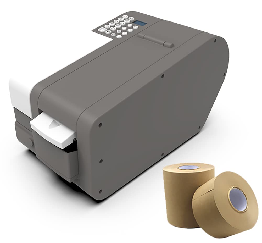 Automatischer Klebebandabroller, wasseraktiviert, One-Touch-Befeuchtung und -Dosierung, 2–8 cm breiter Kraftbandabroller, effiziente Verpackungslösung