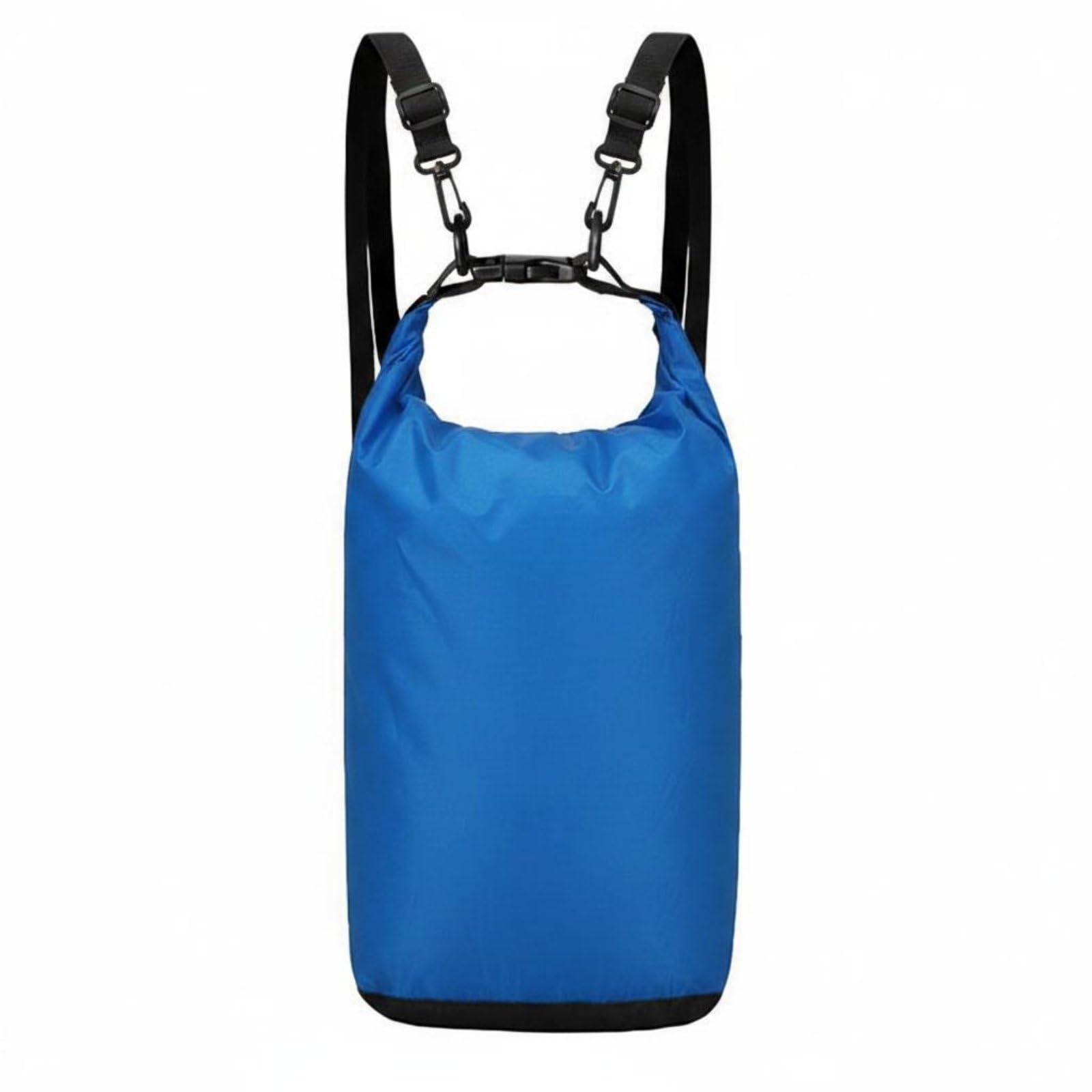 HEAVENGLOW Portable Roll Roll-Top Waterproof Bag Lightweight Waterproof Backpack Bag Long-Lasting Waterproof Backpack Sack Foldable for Rafting, Swimming, Diving, Hiking, Sky Blue, 30L-picture-32