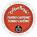 Coffee People Turbo Caffeine K-cups for Keurig Brewers, 96 Count