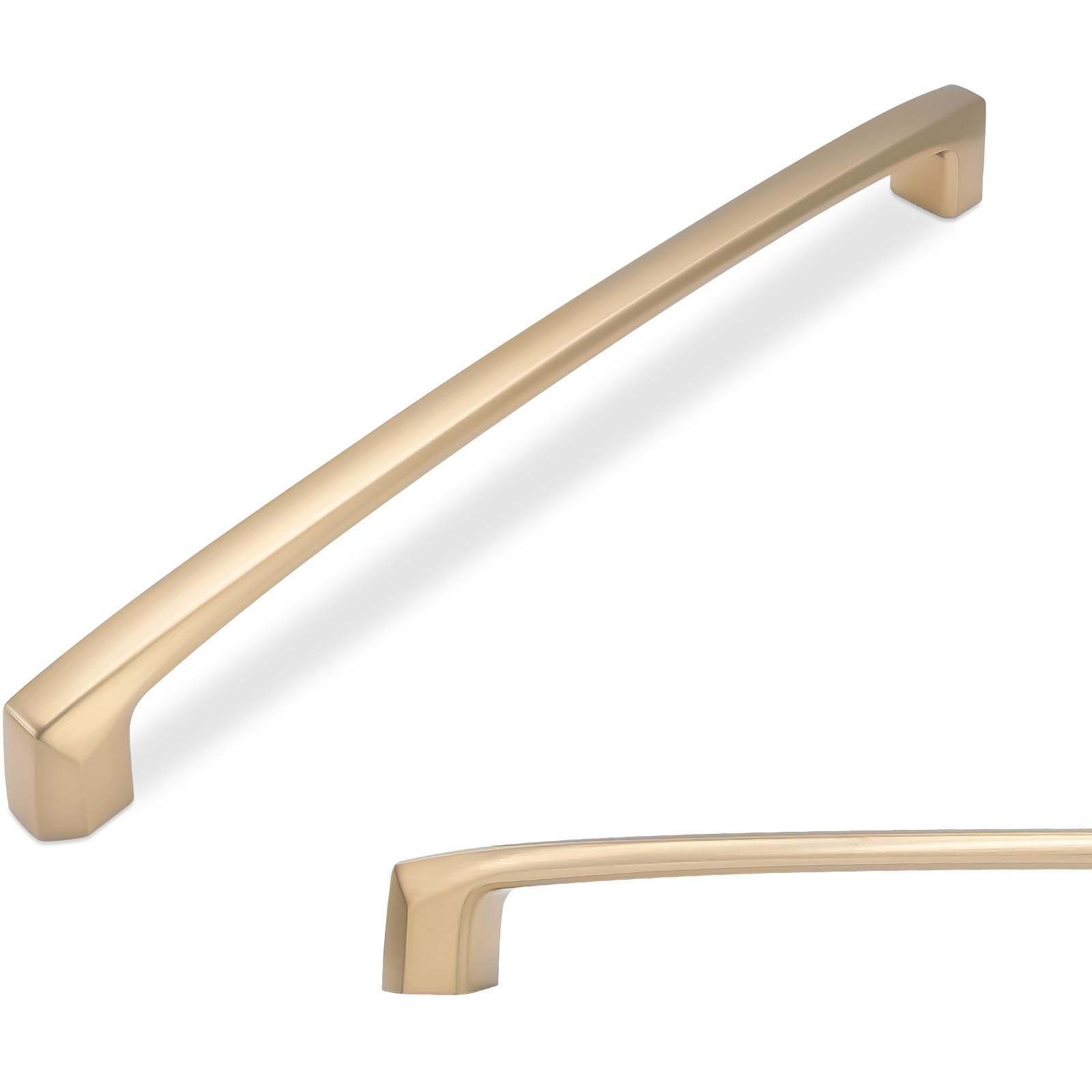 10 Pack 5 Inch Kitchen Cabinet Handles Brushed Satin Nickel Cabinet Pulls Silver Drawer Pulls Zinc Alloy Kitchen Hardware — Amazon image 9