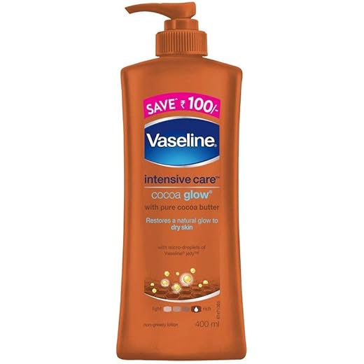 Vaseline Cocoa Glow Lotion 400ml