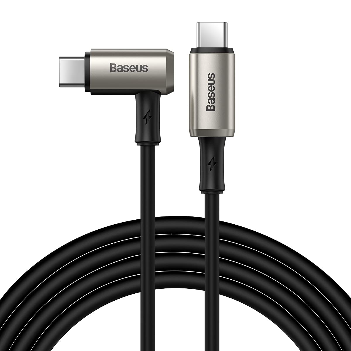 Baseus 1.5m Black Nylon Braided USB-C to USB-C 100W 10Gbps Fast Charging Data Cable Gen2 4K@60Hz (Type-C Interface Device)