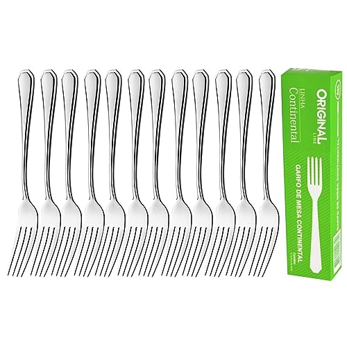 Jogo Garfo Faca Aço Inox Mesa 24 Peças Buffet Restaurante Churrasco