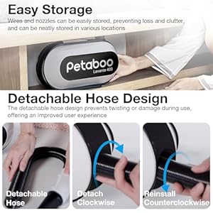   Dog-Dryer-Super-Quiet-40db-Dog-Blow-Dryer-PetGrooming-High-Velocity-Force-Blower-with-3-Nozzles-Adjustable-Speed-and-Temperature-Dog-Hair-Dryers-for-Grooming