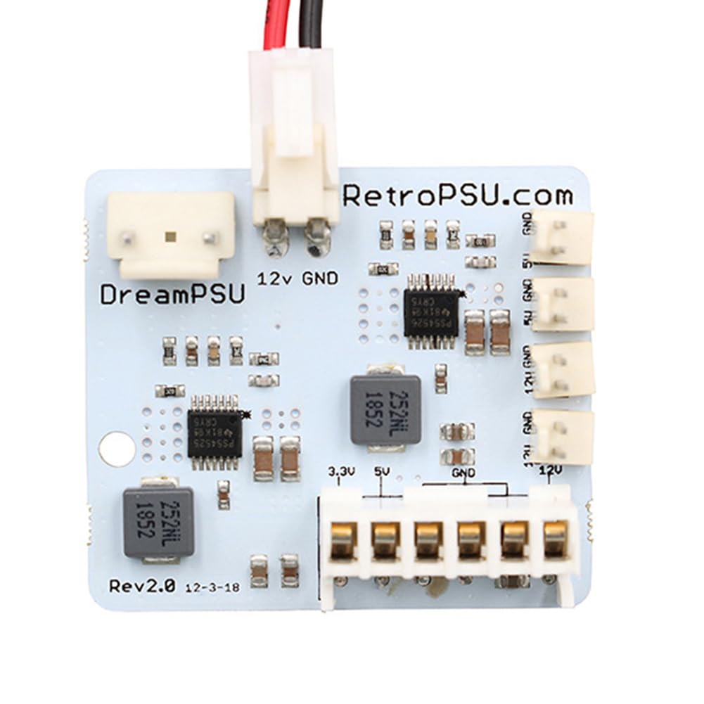 DreamPSU Rev2.0 DC Console Alimentation d'origine Remplacer l'alimentation en Courant continu Adaptateur d'alimentation Carte d'alimentation pour Sega Dreamcast (B)