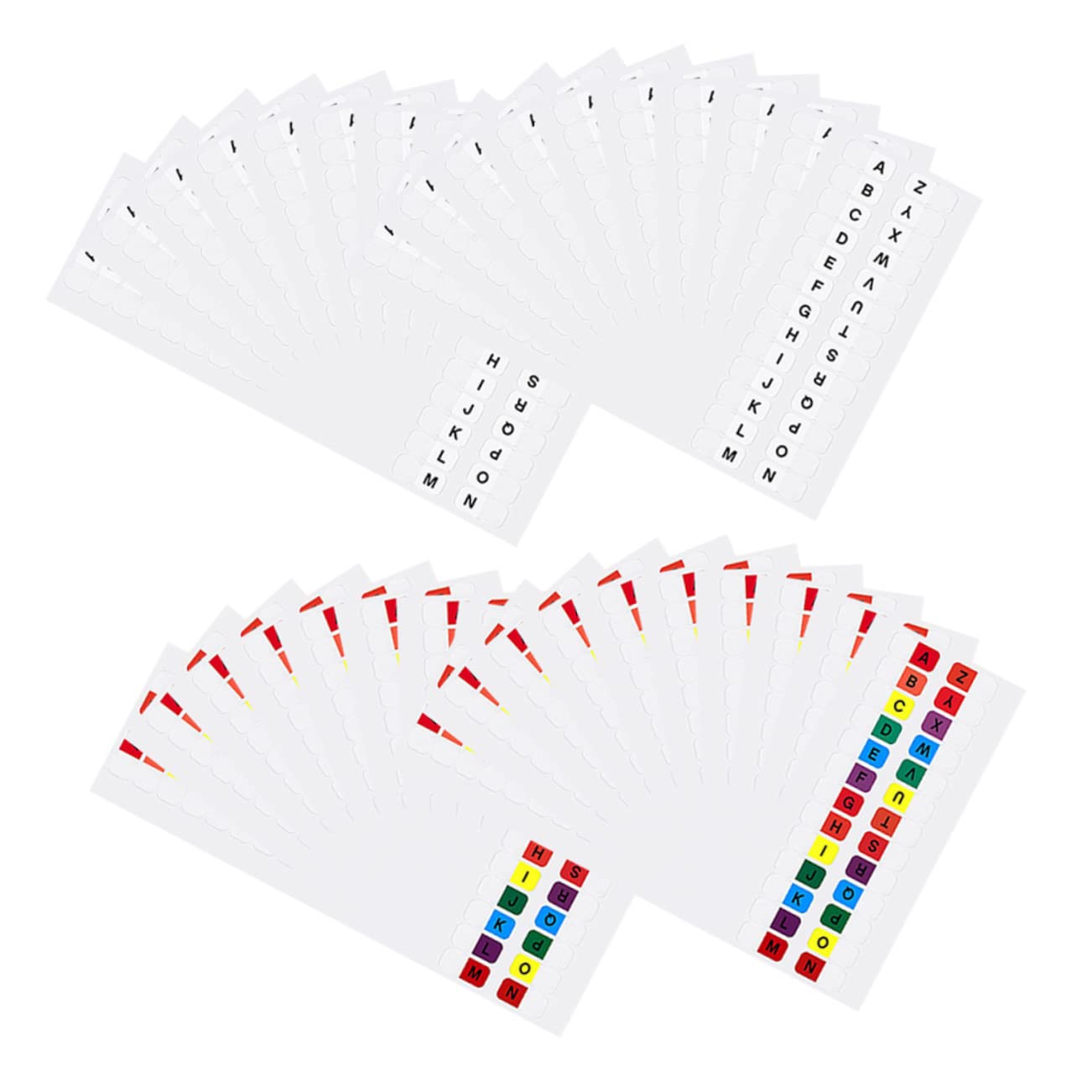 Amazon | AOKWAWALIY 30枚 インデックスステッカー 付箋