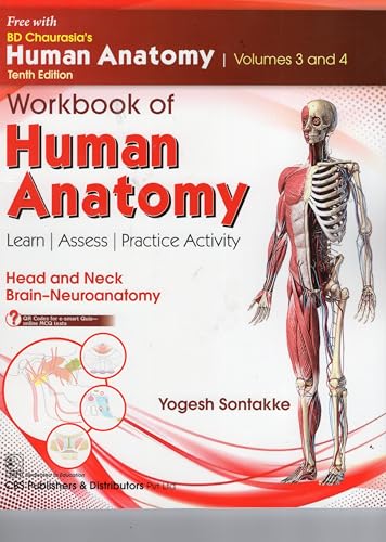 Image of Bd Chaurasias Human Anatomy 10Ed Vol 3 And 4 Regional And Applied Dissection And Clinical Head And Neck Brain Neuroanatomy With Free Workbook And Ebooks (Pb 2025)
