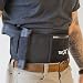 Belly Band Holster for Active Concealed Carry | IWB/OWB Pistol Belt | RFID Block Water Proof Zipper Gear Pocket | Spare Mag Pouch | Running, Hiking, Jogging, Travel