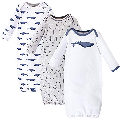 Image of Touched by Nature Unisex Baby Organic Cotton Gowns
