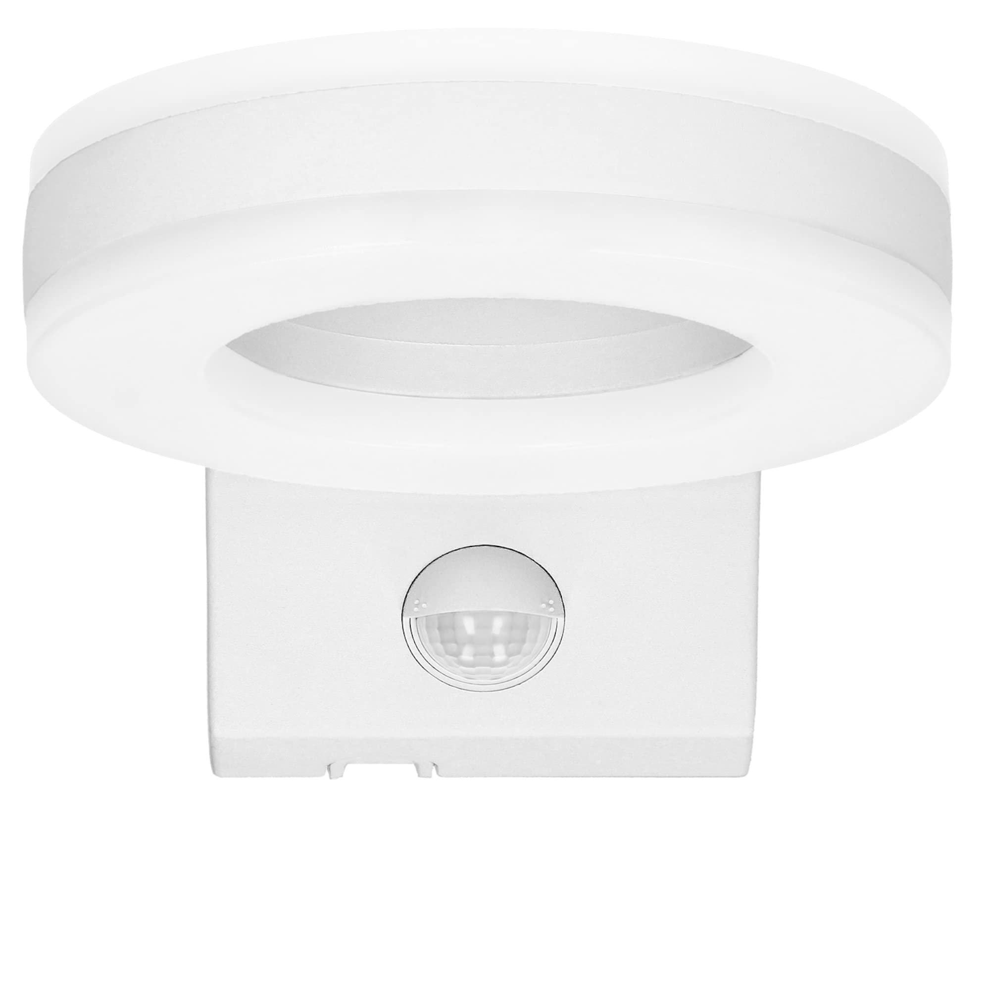 Orno HOWLIT Lampada Da Esterno Con Sensore Di Movimento – LED 1800 Lumen, IP54, IK10, Regolazioni LUX E TIME, Per Giardino E Terrazzo, Colore Bianco