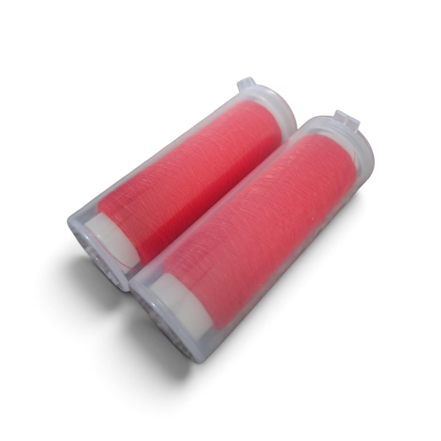 Limitless Blood Red Fishing Bait Elastic – 2 x 150m Twin Pack with Dispenser | Strong Bait Thread for Cart, Crab, Squid & Sea Fishing Baits