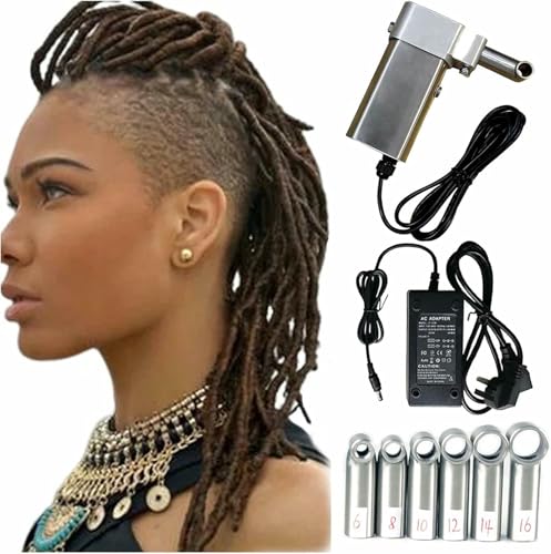 Dreadlock Maker - natychmiastowa maszyna do dredów, ręczne narzędzie do warkocza szydełkowego do szybkiego przedłużania włosów dredów