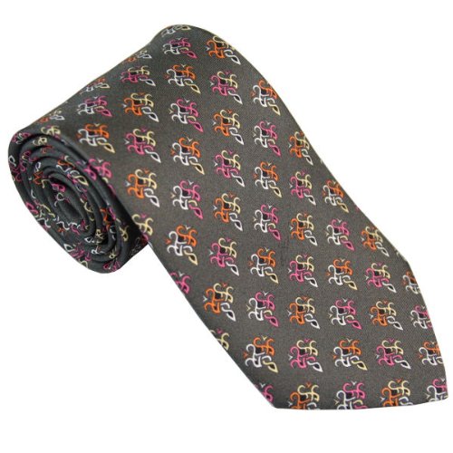 EMILIO PUCCI 【エミリオプッチ】 ネクタイ ダークグレー P8022-15 EMILIO