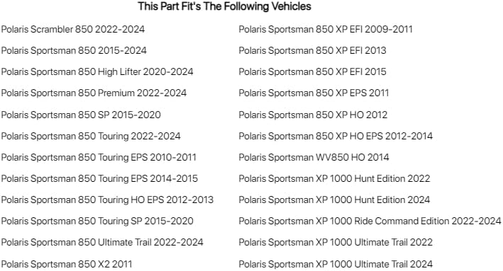 NGK Resistor Sparkplug LZKAR7A for Polaris SPORTSMAN 850 Touring H.O. EPS 2012-2013