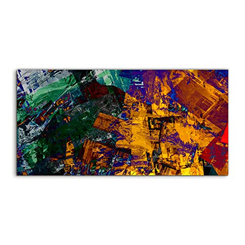 Décoration Murale Salon et Chambre Image sur Verre Coloray Paysage Abstrait 120x60