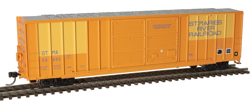 Atlas HO Scale FMC 5503 52' Double-Door Boxcar St. Maries River Railroad #52053