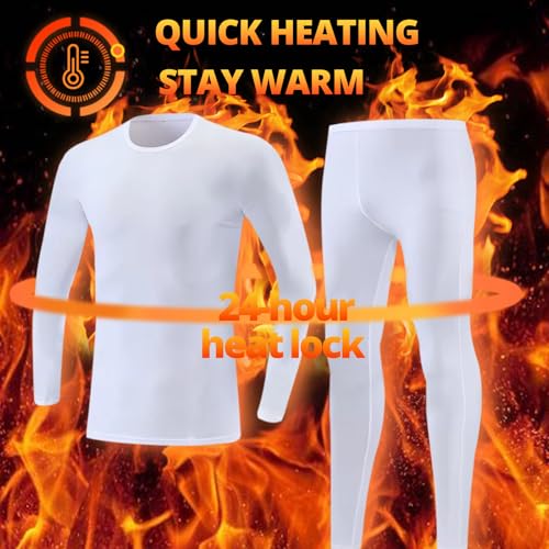 Men's Lightweight Spring Base Layer - Breathable Undershirt & Pants, Limited Sizes2