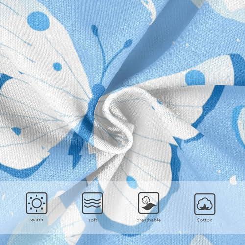 Blue Butterflies Toddler Boys' Soft Kids Underwear Breathable Children Undies3