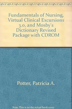 Hardcover Fundamentals of Nursing, Virtual Clinical Excursions 3.0, and Mosby's Dictionary Revised Package with CDROM Book