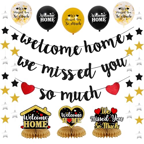 Roetyce Welcome Home Banner Dekorationen