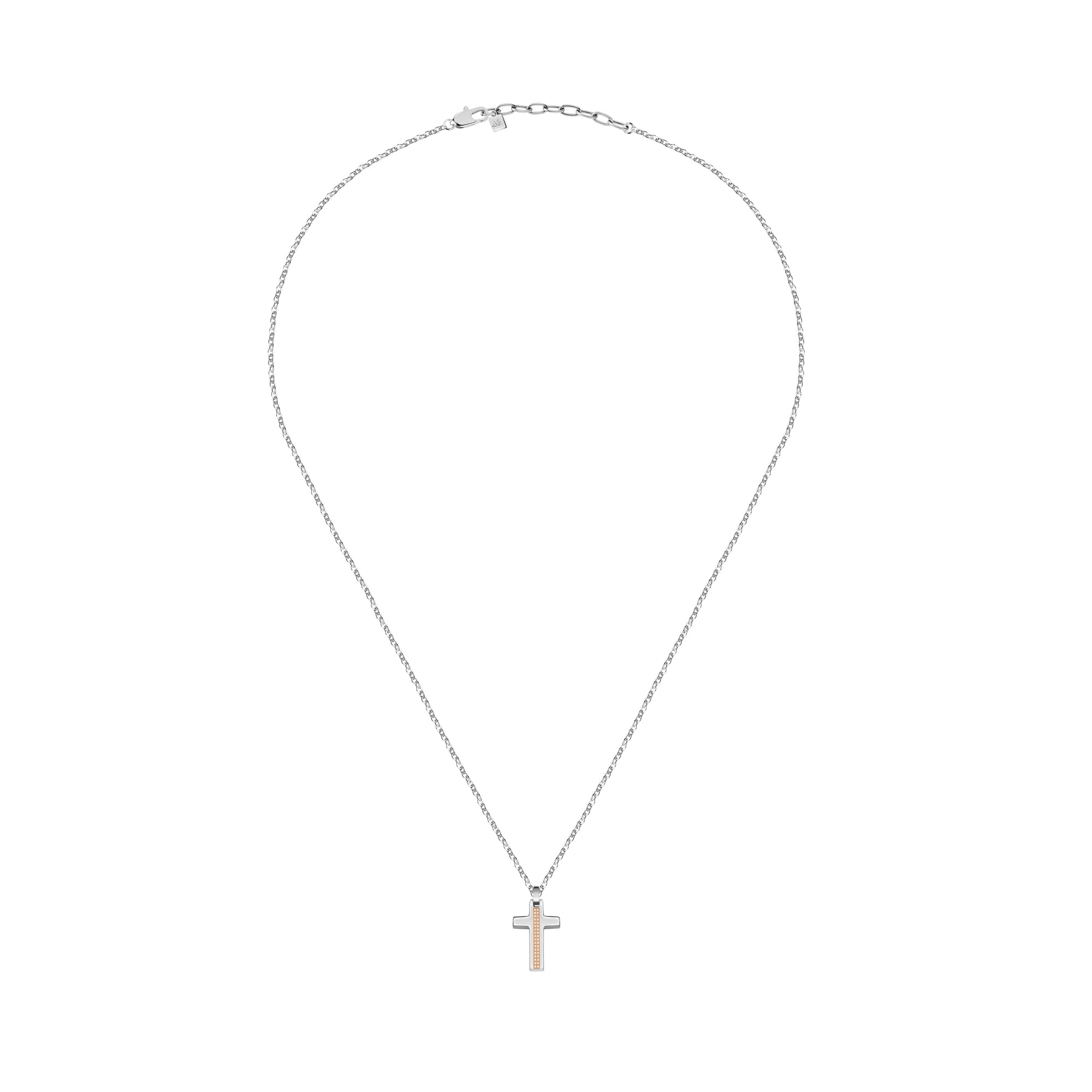 Morellato Collana Uomo, Collezione Motown, in Acciaio, PVD Oro rosa - SALS44