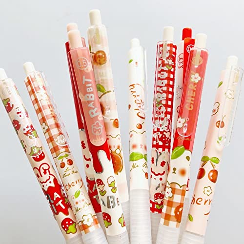 BICCQ Mechanical pencils Rabbit Strawberry Bear Cherry 0.5 Mm Mechanical Pencil Student Writing Pencil (2 Pcs) Drawing pencils