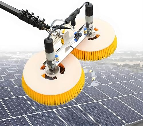 Amazon.com: Solar Panel Cleaning Robot with Telescopic Pole - Double ...