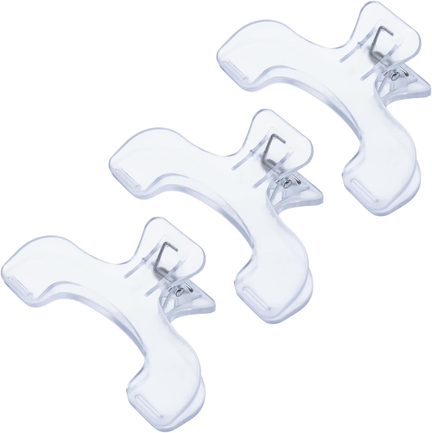 3 Pack Transparent Clear Book Page Holder Clips
