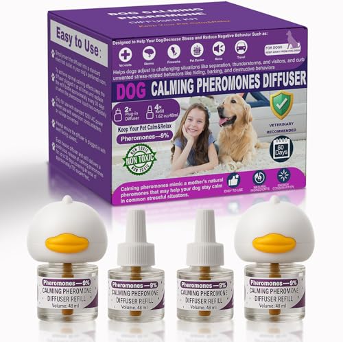 Dog Calming Pheromones Diffuser 6 in 1 Kit Appeasing Pheromone Di...