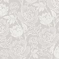 Froluya Vintage Floral Peel and Stick Wallpaper White Floral Contact Paper 16.9" x 118.1" Boho Self Adhesive Wallpaper Modern Neutral Flower Removable Wall Paper for Bedroom Cabinets Decorative Vinyl