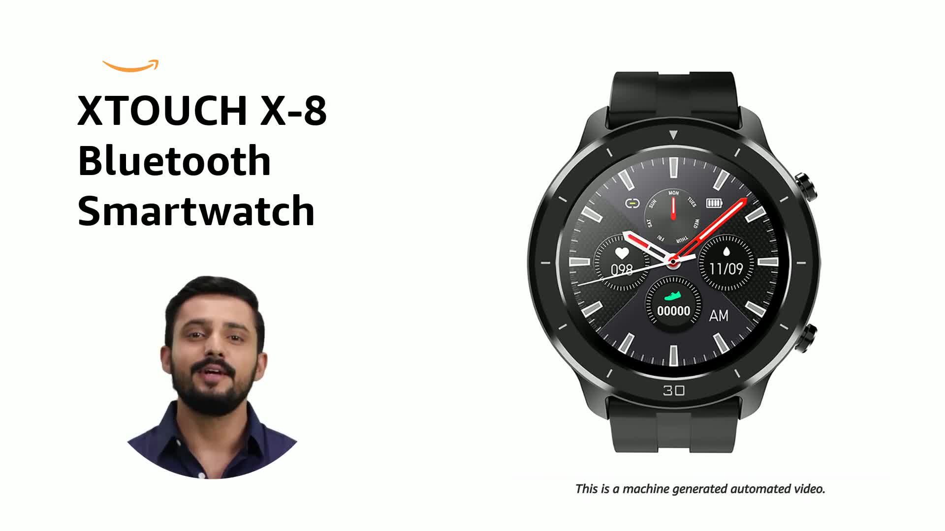 XTOUCH XMOMENT X-8 SmartWatch, Smart Talk with Advance Dedicated