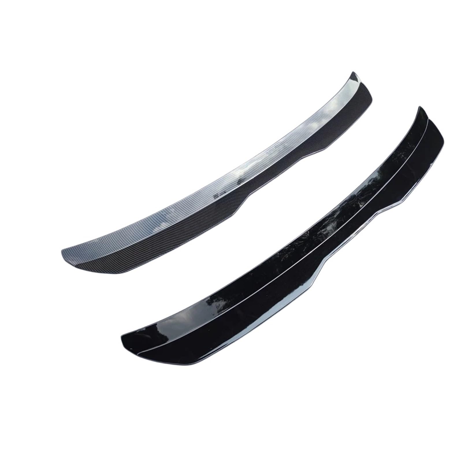 Tylny Spoiler dachowy kompatybilny z Renault Megane 4 IV GT Sport Tourer 2016-2022 Spoiler Hatchback ABS uniwersalny tylny skrzydło samochodu(Glossy black)